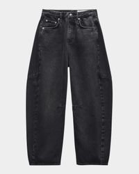 Charlie High-Rise Barrel Jeans