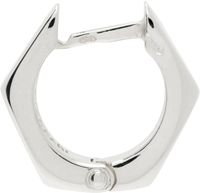 Emanuele Bicocchi Silver Bolt Single Earring