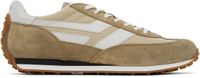 TOM FORD Baskets Mick kaki en suède