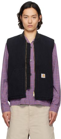 Carhartt Work In Progress Black Classic Vest
