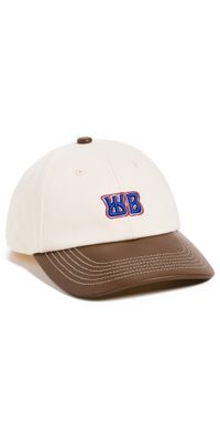Wales Bonner Morning Cap Dark Brown One Size