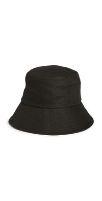 Lack Of Color Wave Canvas Bucket Hat Black S/M