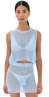 LSPACE Sander Top French Blue M