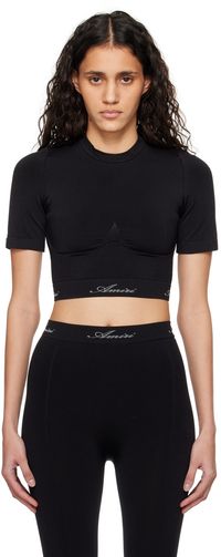 AMIRI Black Jacquard Top