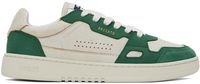 Axel Arigato Baskets basses Dice beige et vert