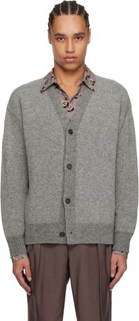 Paul Smith Cardigan gris à boutons