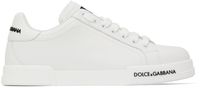 Dolce&Gabbana White Portofino Sneakers
