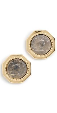 By Alona Helena Earrings Gold One Size