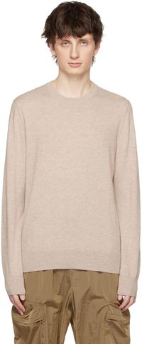 Filippa K Beige Crewneck Sweater