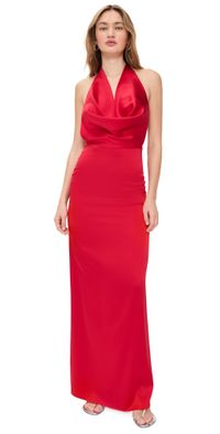 Éterne Carla Dress Rouge XS