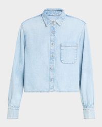 Ultra Featherweight Cropped Maxine Shirt