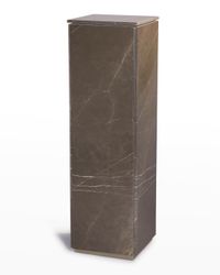 Graffito Marble Pedestal