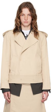 Burberry Beige Trench Jacket