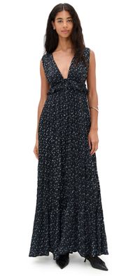 Sabina Musayev Mirabelle Dress Black Print S