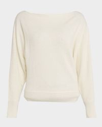 High-Neck Sequin Cashmere Sweater