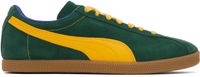 PUMA Green & Yellow Brasil Sneakers