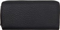 Maison Margiela Black Four Stitches Zip-Around Wallet