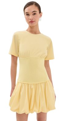 SIMKHAI Libbie Mini Dress Buttercream L