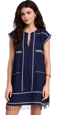 lemlem Elina Caftan Nunu Navy L