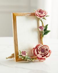 Peony Photo Frame, 5" x 7"
