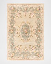 Aubusson Hand Tufted Rug, 9' x 12'