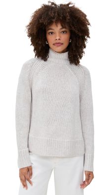 Z Supply Emerge Funnel Neck Sweater Turtle Dove XL