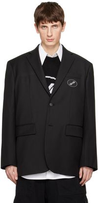 We11done Black Oversized Blazer