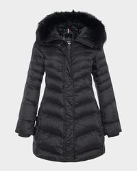 Apres-Ski Jacket With Detachable Toscana Lamb Shearling Hood Trim