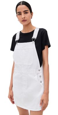 RE/DONE The Overall Dress White M