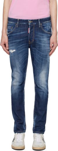 Dsquared2 Navy Skater Jeans