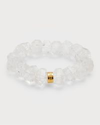 Crystal Nugget Statement Bracelet