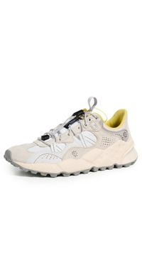 Flower Mountain Tiger Hill Sneakers White Yellow 41