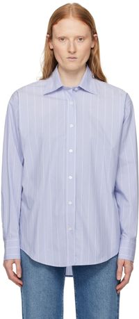 Filippa K Blue Stripe Shirt