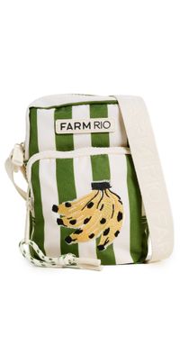 FARM Rio Stripe Banana Crossbody Pouch Multi One Size