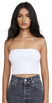 Susana Monaco Crop Tube Top Sugar XL