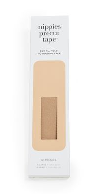 Bristols 6 Nippies Pre-Cut Tape Creme One Size