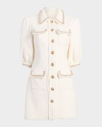 Nyx Encrusted Braid Mini Dress