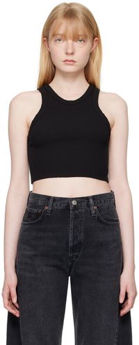 AGOLDE Black Bailey Tank Top