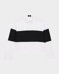 Cropped Rugby Polo Top