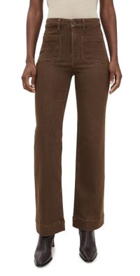 Faherty Stretch Terry Patch Pocket Pants Walnut 29