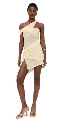 Ronny Kobo Izel Dress Butter Yellow L