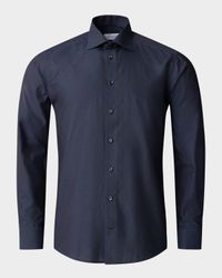 Men's Slim-Fit Cotton Dobby Sport Shirt