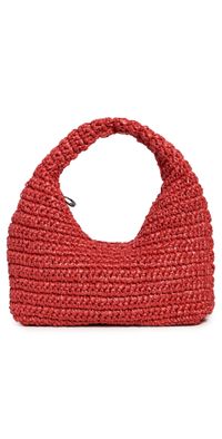 Maria La Rosa Nana Solid Bag Red One Size
