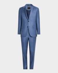 Men's Nailhead Trofeo Wool Suit