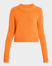 Wool Cashmere Solid Mini Marin Sweater