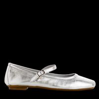 Reqins - Ballerines en cuir - Taille 41 - Argent