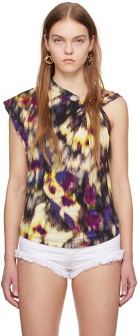 Isabel Marant Etoile Multicolor Nayda T-Shirt