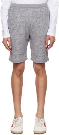 Golden Goose Short gris à image