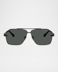 Men's VE2284 Aviator Sunglasses