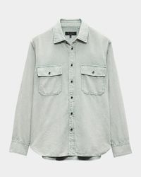 Men's Featherweight Denim Overshirt